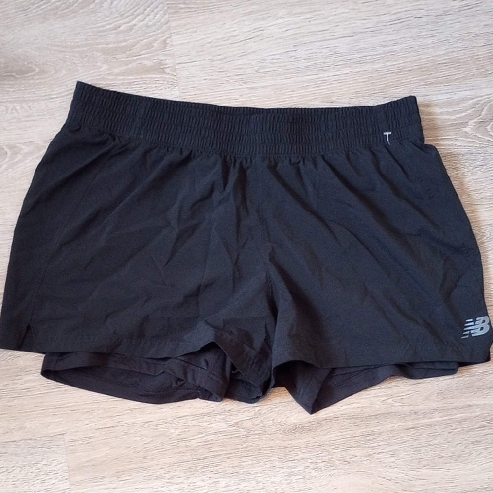New Balance Jet Black Running Shorts